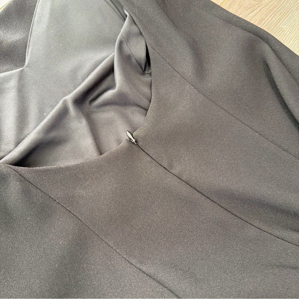 SOLD. Scott McClintock vintage Strapless Black Gown - Picture 3 of 5